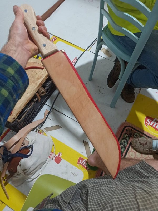 Bolsa de couro para Katana