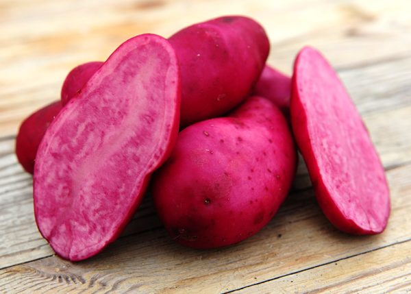 BATATAS VERMELHAS POR DENTRO