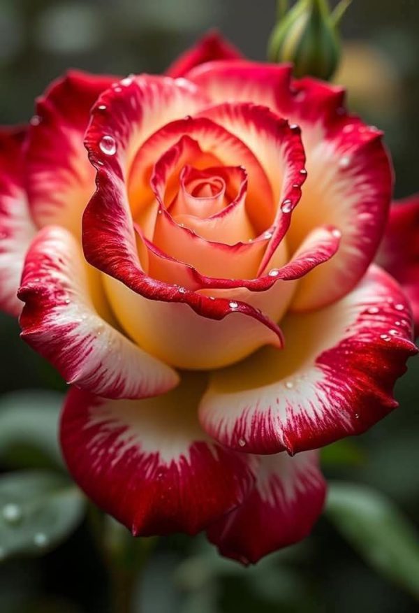 Roseira de Rosa Coração Branco