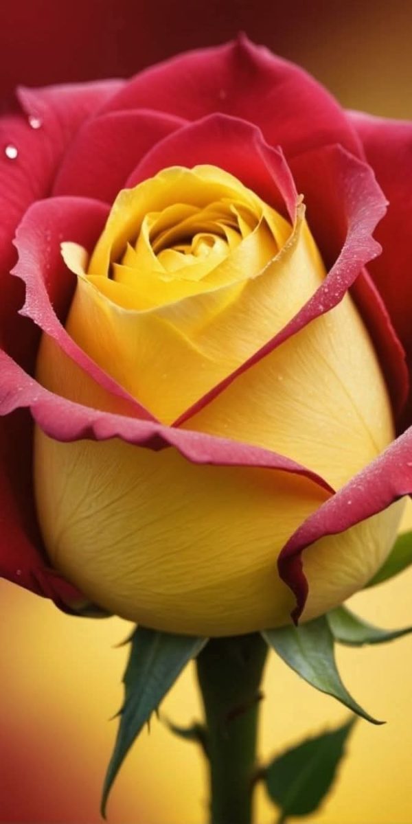 Roseira de Rosa Coração Amarelo - Image 4