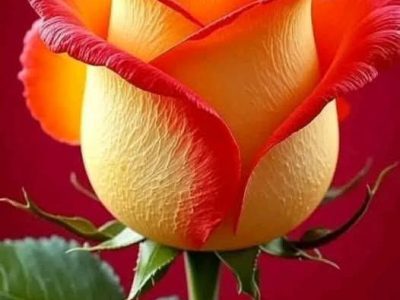 Roseira de Rosa Coração Amarelo