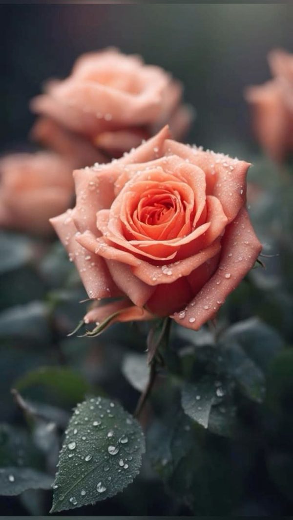 Roseira da Rosa Salmão