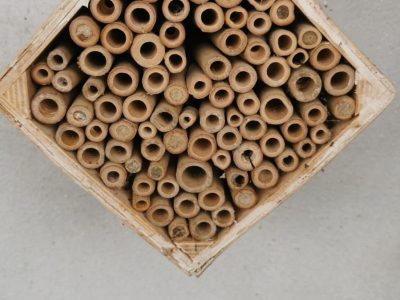 Colmeia MEDIA quadrada para abelhas polinizadoras sem ferrão (Hotel de Insectos)